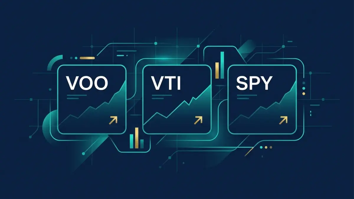 VOO vs VTI vs SPY ETF comparison — FundDuel